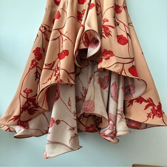 JOHANNA ORTIZ X H&M FLORAL MAXI WRAP DRESS - Picture 6 of 10